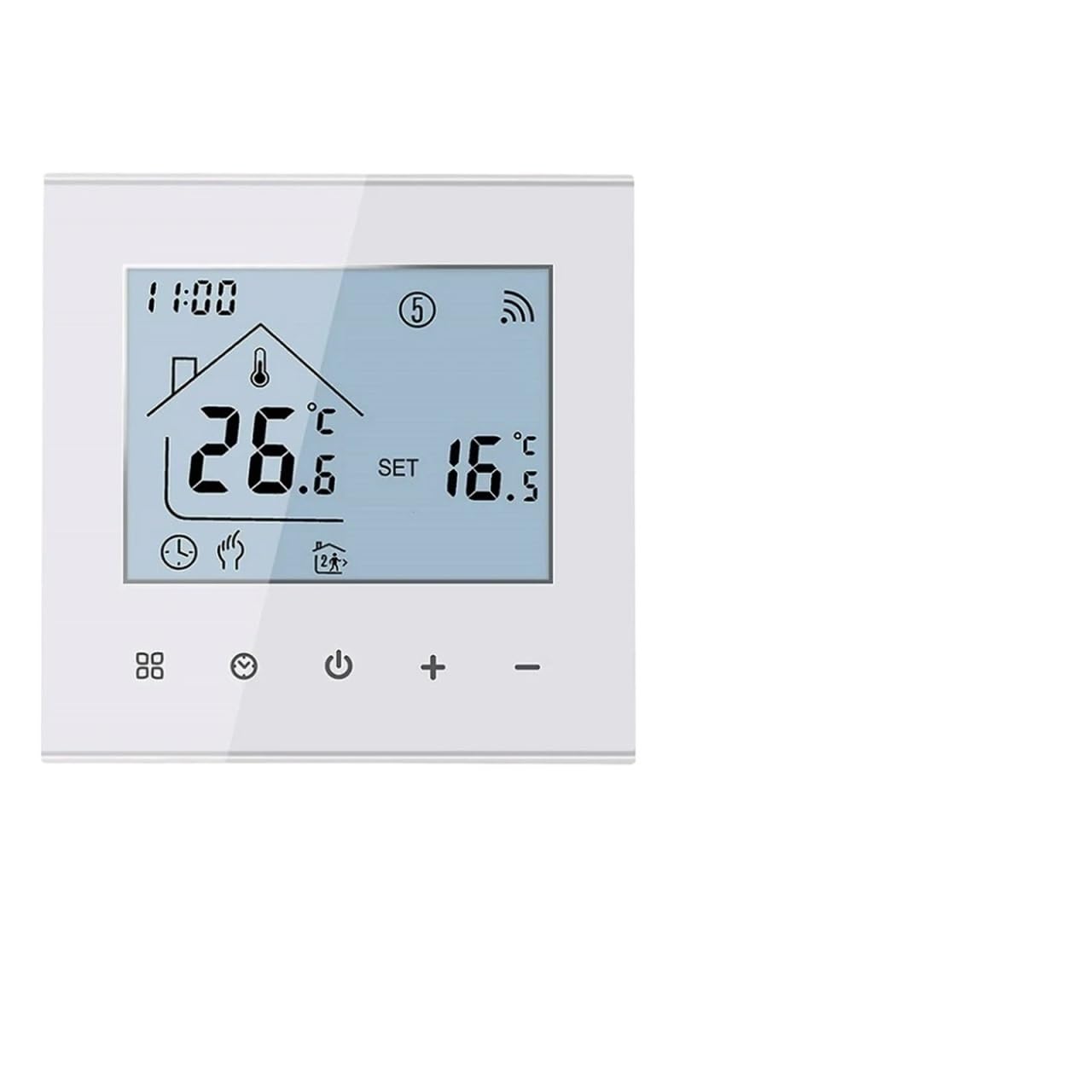 HEAT M4A Warm Floor Thermostat Tuya WiFi 3A 16A Electric/Gas Boiler/Water Heating Temperature Controller 1PC(Gas Boiler 3A B)