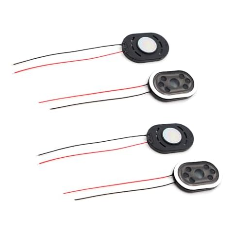 Gump's grocery 4pcs Micro Internal Magnetic Speaker Loudspeaker 8 Ohm DIY Round Magnetic Speaker (2030-8R-1W) Cover
