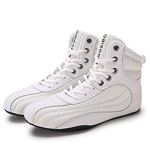 Boxschuhe Herren Wrestling Schuhe Jugendliche Muay Thai Kickboxen Sparring Boxers Trainers Kampfsport Schuhe Atmungsaktive Bodybuilding Boxen Stiefel - Image 4