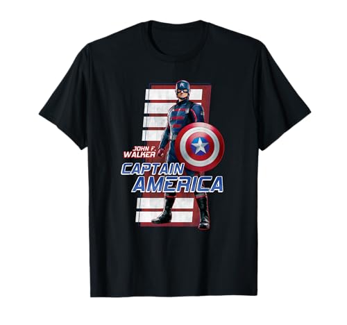 T-shirt Captain America Falcon and Winter Soldier Marvel en coton haut de gamme