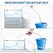 Gasoline Siphon Hose Pump - High-Flow Portable Hand Fuel Transfer Pump for Water, Gasoline, Oil, Petrol, Diesel (2 Premium PVC Hoses)