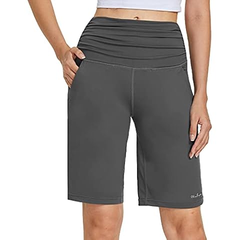 ChinFun 10" High Waist Athletic Shorts Cover