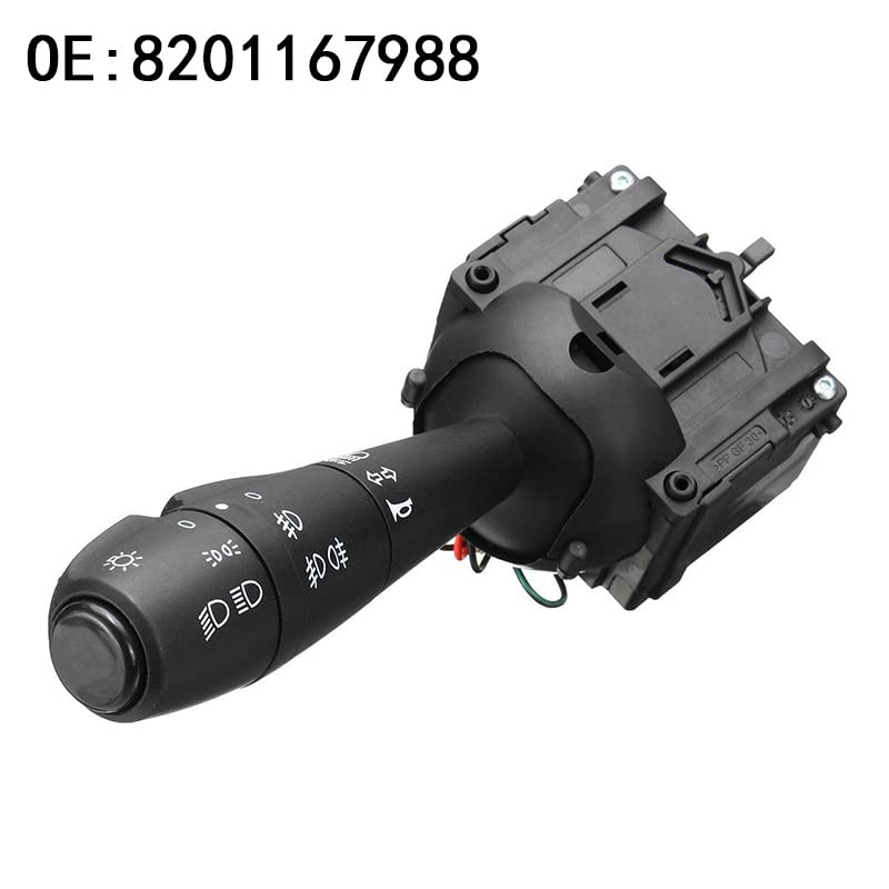 Interrupteur Clignotant Et Phares Pour Renault Dacia - Modèles Dokker, Duster, Logan, Sandero - Réf. 82011-67988