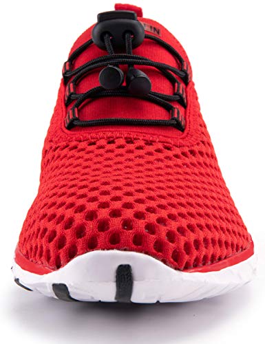 Image of Men's Quick Drying Aqua Water Shoes,3-Second Drainage & All-Terrain for Swimming,Hiking,Yoga