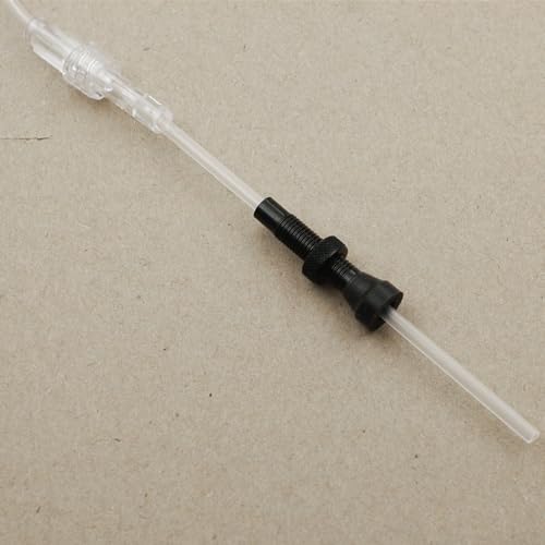 Eawfgtuw Inyector sellador de neumáticos sin cámara de 60 ml, herramienta de llenado de neumáticos para bicicleta de montaña, para una fácil inyección de válvula, compatible con/para boquillas, kit de