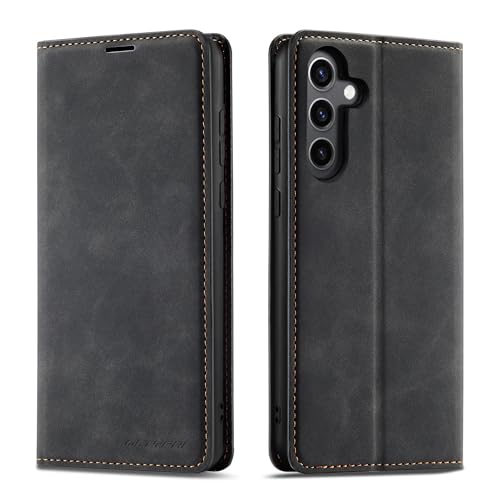 QLTYPRI Etui pour Samsung Galaxy S26 Plus, Housse en Cuir Premium PU Portefeuille Conque, [Fentes pour Cartes] [Fermoir Magnétique] [Stand Fonction] Flip...