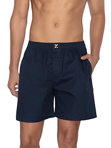 Image of XYXX Men's Surf & Pace Super Combed Cotton Boxer Shorts (Pack of 2)