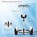 GLDYTIMES Handlebar for Segway Ninebot S Smart/mini PRO/mini LITE Self-Balance Scooter Hoverboard Adjustable Handle bar Stand Release Knee Pressure 3in1 Self Balance Hoverboard bar (Handlebar Only)