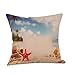 Produktbild Hot Sale. 45 x 45 cm Kissen Fall, ninasill Exklusive Sommer Strand Stil Kissen Fall Sofa Bett Home Auto Dekoration Kissenbezug Casual K