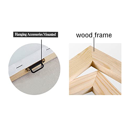 The Mode Art Landscape Canvas Wall Art For Living Room Abstract Wall Decor For Bedroom Wall Pictures Spotted Get Rich Tree Wall Art Canvas Prints Modern Dormitory Office Home Decorations 12" X 16" 3 Piece #TOP6