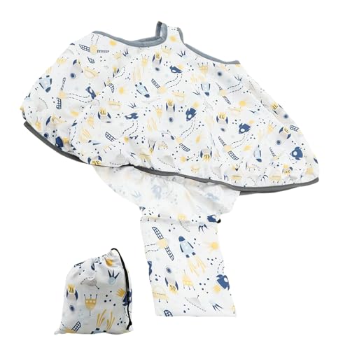 Fundas para carrito de la compra para bebés | Cubierta para trona infantil plegable y protectora portátil para niños