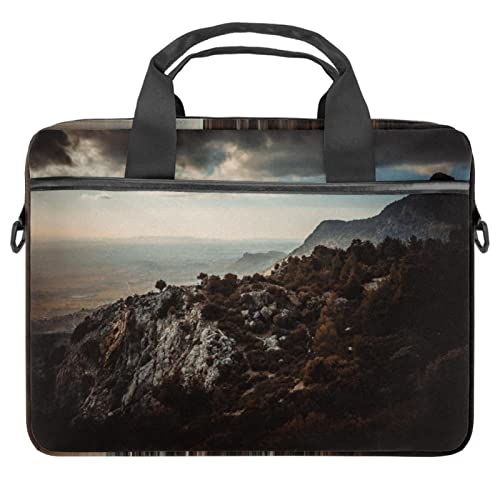 Sacoche bandoulière PC portable 13.3 housse ordinateur 14.5 pouces Mountain multicolore