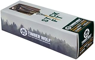 Timber Wolf TW60150 Woodscrews - 6.0 x 150mm - Box of 50, Zinc & Yellow (Gold)