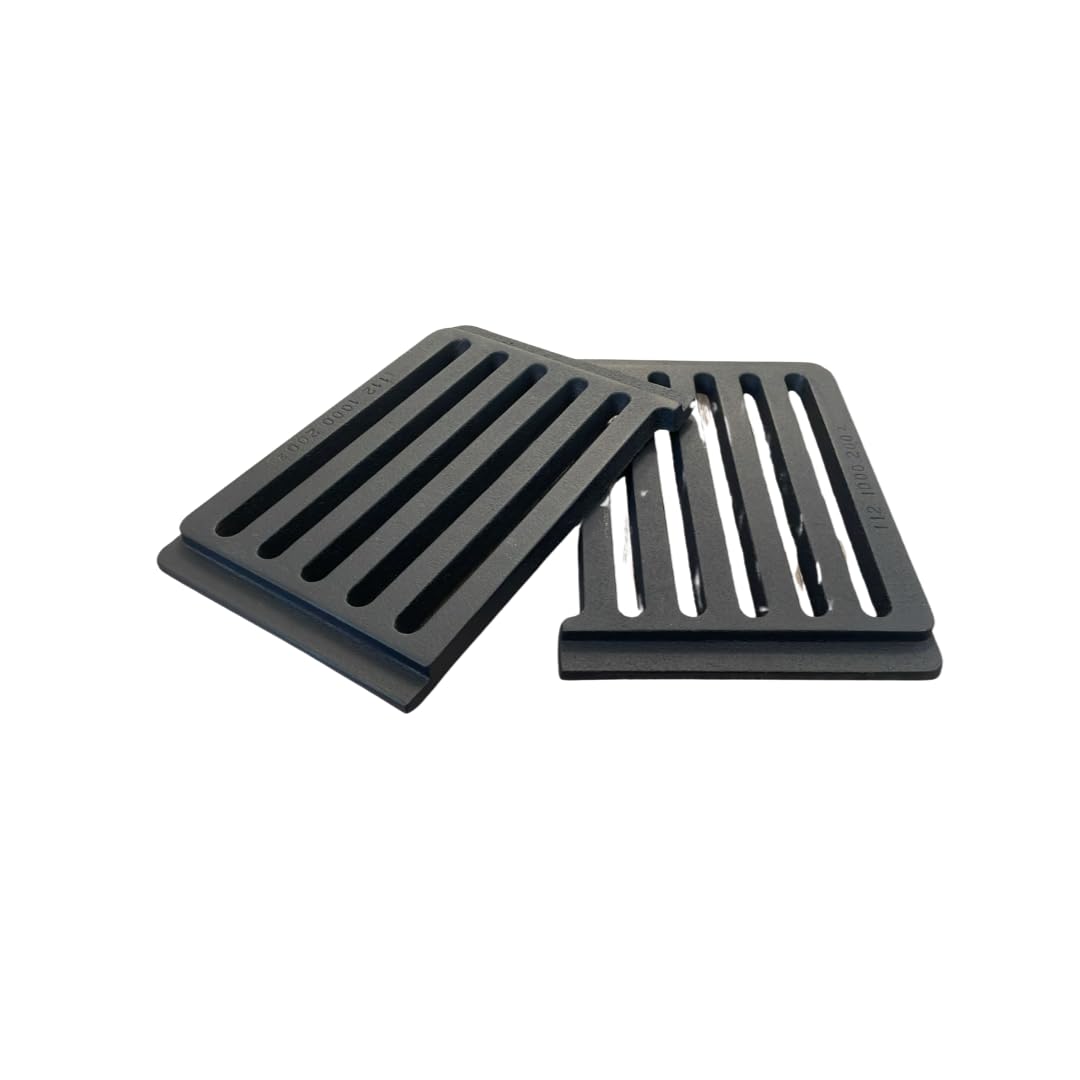 MONTEGRAPPA RICAMBI GRIGLIA CADUTA CENERE IN GHISA VERNICIATA 1 PZ PER MB MEGAFIRE N/V - Foto 5