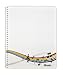 BookFactory Music Notebook/Music Journal - 100 Pages, Laminate Cover, Wire-O, 8" x 10" (20.3cm x 25.4cm), 10 Staves per Page Format (LOG-100-SCW (Music))