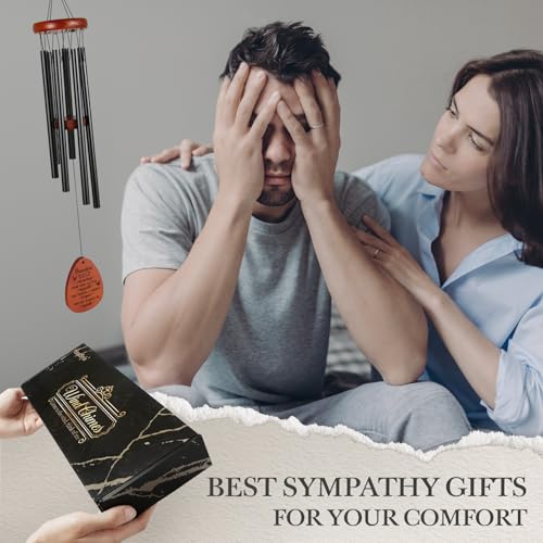 Image of SteadStyle Memorial Gifts for Loss of Grandpa, Memorial Wind Chimes, in Memory of Loved One, Bereavement Gifts, Sympathy Gift for Loss of Grandpa, Home Decor Outdoor Garden Patio
