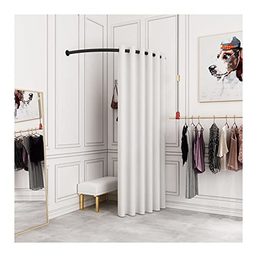 Gdmokle Cabine D'essayage avec Rideaux D'ombrage, Tapez C Vestiaire Portable Protection De La Vie Privée, pour Magasin De Vêtements Et Bureau