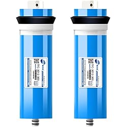 Beber Agua De Osmosis Inversa LOVEXIN RO Membrana De Ósmosis Inversa Universal Compatible TFC-3012-400 GPD Membrana De Ósmosis Inversa Recambio Para El Sistema Filtración De Agua RO Para Beber En El Hogar,2 pack 3012/300