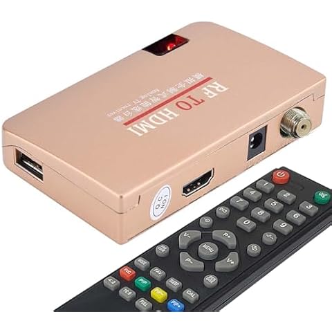 AoeSpy RF Demodulator Coax to HDMI UHF Modulator VHF Adapter Cover