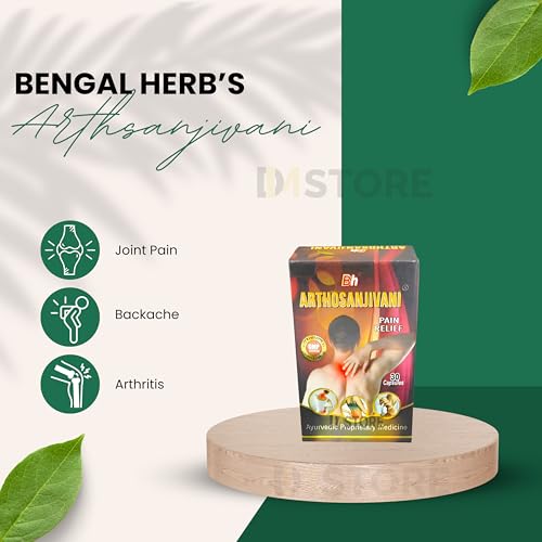 Image of Bengal Herbs Arthosanjivani 30 Capsules (Pack of 3)