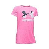 Under Armour Girls Novelty Big Logo Short Sleeve T-Shirt
