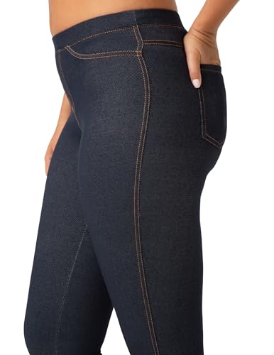 no nonsense women39s stretch denim leggings with pockets