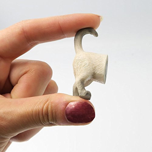 Imanes decorativos de gato para refrigerador, paquete de 6 miniatura 5
