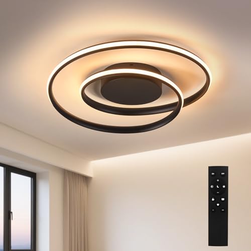 Sky angle LED-Deckenleuchte - Dimmbar mit Fernbedienung, 28W Einstellbare...