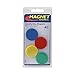 Master Magnetics Colorful Ceramic Disc Magnets - Small Round Magnets for Crafts, Classroom Whiteboard, Fridge, Office - Decorative and Strong - 1.25
