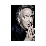 Leinwandposter mit Schauspieler Alan Rickman 13, Wandkunst, 