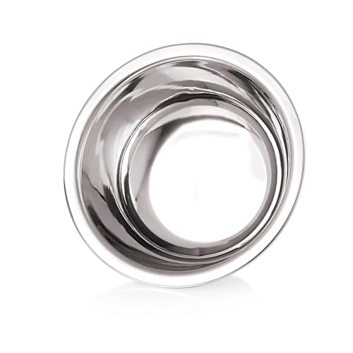 Image of KC Stainless Steel Multipurpose Basin Bowl | Mixing Bowl | Kitchen Accessories (Diamm. 25.0 CM, 2 Litre)