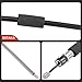 A-Premium Rear Driver or Passenger Side Parking Brake Cable Assembly Compatible with Jeep Models: Wrangler 1997-2006 - Replace# 52008362, 52008363