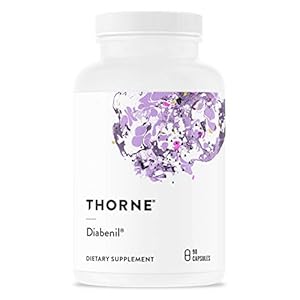 Thorne Diabenil – Support for Maintaining Health – with Chromium, ALA, and Quercetin Phytosome – 90 Capsules