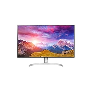 LG 32UL950-W.AEU 32″ Klasse Ultrafine 4K UHD LED-Monitor Met Thunderbolt 3 (31.5″ Diagonaal), Zwart/Zilver