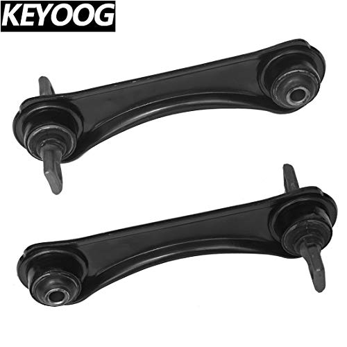 Keyoog 2Pcs Set K640286 K620048 Right Left Rear Upper Control Arm Assembly For 92-01 Ho-Nda Cr-V [92-00 Civic Del So] 97-00 Ac-Ura El [94-01 Integra] Passenger & Driver Side Suspension #TOP2