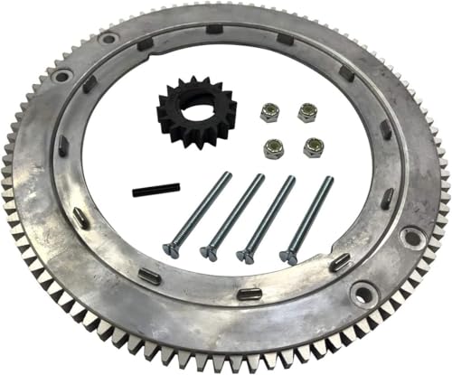 GardenP+ 696537 Flywheel Ring Gear Replaces Briggs and Stratton 399676 392134, Oregon 31-056, Stens 150-435; for Briggs and Stratton Model 17-28 Series Engines; Fits Toro Lawn Mowers and Tractors by GardenP+ - Image 2