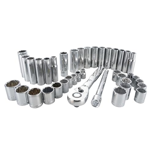 CRAFTSMAN Mechanics Tool Set, SAE / Metric, 3/8-Inch Drive, 40-Piece (CMMT12018)