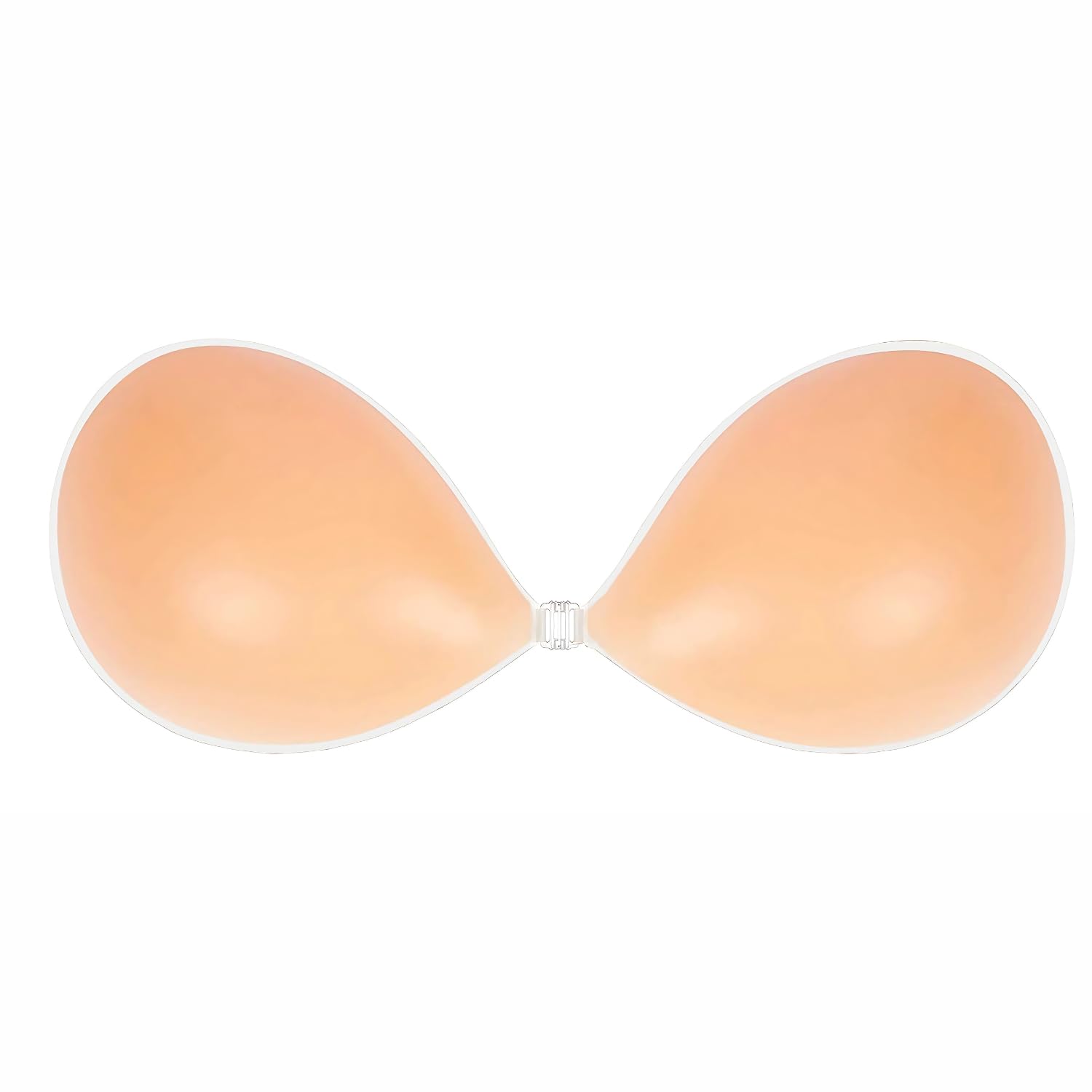 Bra Invisible Sticky Strapless Push up Backless Reusable Silicone Covering Nipple Bras - B/C Cup Size.-image-26