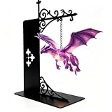 Floating Dragon Night Light & Bookend LED Desk Lamp