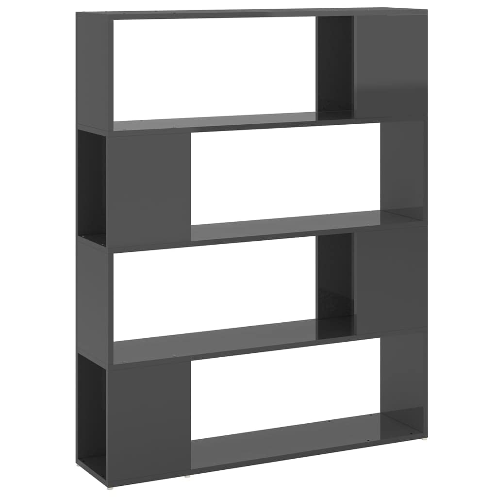 Générique Regał na książki, czasopisma, DVD i przedmioty dekoracyjne, elegancki i klasyczny design, regał z 4 przegródkami na książki, czasopisma, DVD i przedmioty dekoracyjne, elegancki i klasyczny