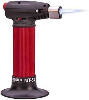 Master Appliance MT-51 Micro Torch Hand Held Refillable Butane Torch with Adjustable Flame