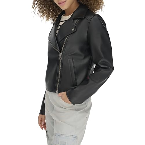 Levi's Women's Faux Leather Clean Moto Jacket3