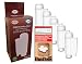 Produktbild Human-Wellness 5 x Wasserfilter AQK-02 ersetzt Brita Intenza+ Saeco CA6702/00 *Qualität* für Saeco/Philips/Gaggia Kaffeemaschine - Kaffeevollautomat + 10 Reinigungstabs