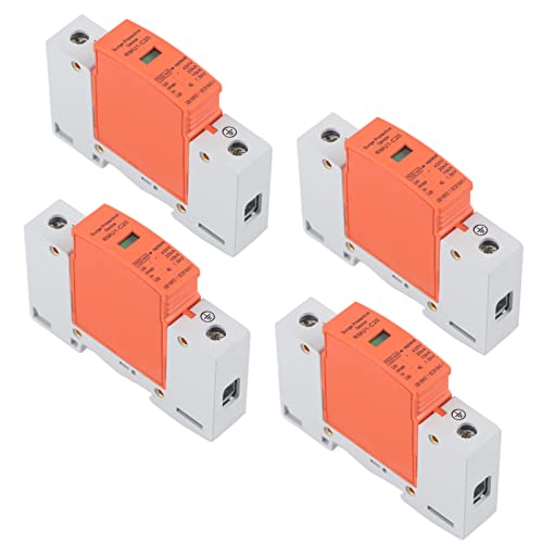 Protector contra sobretensiones 1P AC 420 V pararrayos Imax 40 KA con riel DIN 2