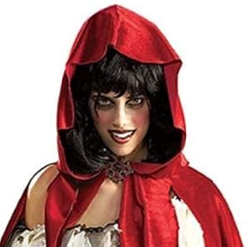 Perruque Morte Petit Chaperon Rubies idéale pour soirée horreur et cosplay