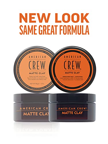 American Crew Matte Clay for Men - Medium Hold, Low Shine 85g - Image 2