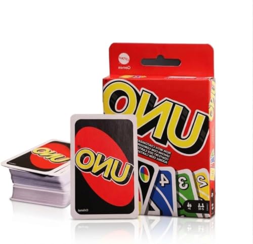 Zain Presents: Official Mattel Games UNO Card Game Set - The Classic Multi-Color Fun
