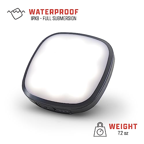 AMPEX Camping Light Rechargeable 300 Lumen White Light with Red Mode - Lock Out Switch - 200 Hour Runtime with USB-C Charging Camping Must Haves by AMPEX - Image 2