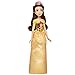 Disney Princess Royal Shimmer, Bambola di Belle, fashion doll con gonna e accessori, giocattolo per bambini dai 3 anni in su