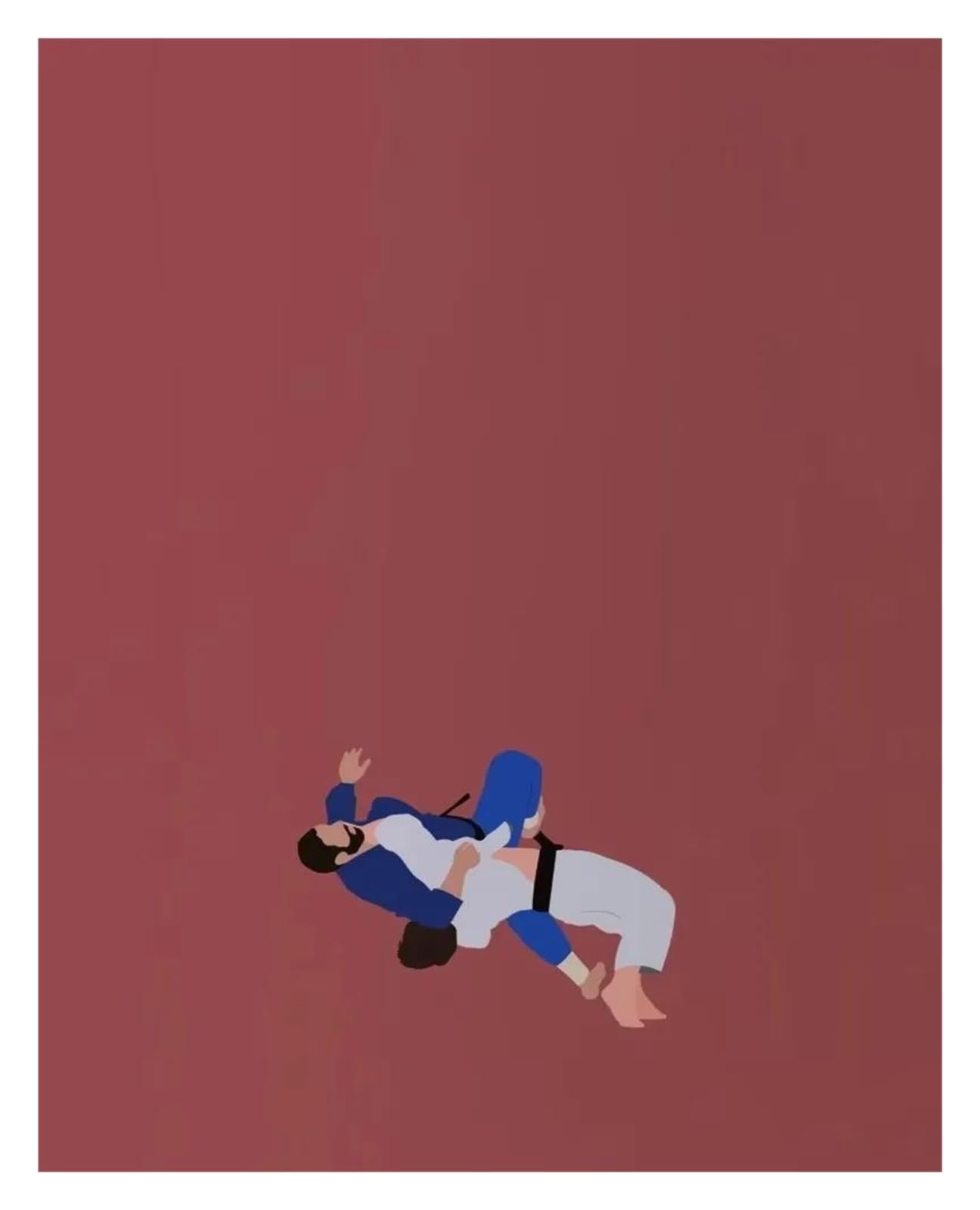 Peintures sur toile de sport minimaliste moderne 50x70cm pour mur